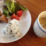 豚こまの簡単レシピ「冷凍 豚こまボール」で朝ごはん。