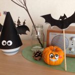 ハロウィンパーティ準備中。子どもがよろこぶ部屋飾りと、卵乳製品除去のおやつパーティメニュー!